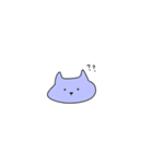 無口な猫さん（個別スタンプ：10）