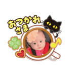 なな スタンプ justymodel（個別スタンプ：2）