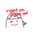おばけのサイちゃん英語版1（個別スタンプ：3）