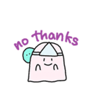 おばけのサイちゃん英語版1（個別スタンプ：8）