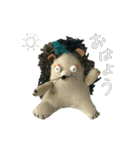 Socks monkey family（個別スタンプ：1）