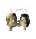 Socks monkey family（個別スタンプ：3）