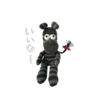Socks monkey family（個別スタンプ：7）