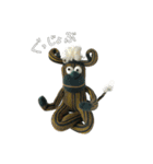 Socks monkey family（個別スタンプ：8）