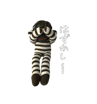 Socks monkey family（個別スタンプ：12）