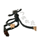 Socks monkey family（個別スタンプ：17）