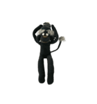 Socks monkey family（個別スタンプ：19）