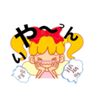 カラコミュちゃん気持ち表現スタンプ（個別スタンプ：4）