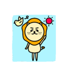 たてがみをつけてみた。（個別スタンプ：1）