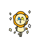 たてがみをつけてみた。（個別スタンプ：37）
