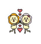 たてがみをつけてみた。（個別スタンプ：39）