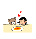 くまのくうちゃんと愉快な仲間達②（個別スタンプ：11）