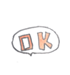 吹き出し絵文字スタンプ（個別スタンプ：1）