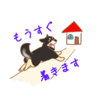 黒柴いちスタンプ（個別スタンプ：11）