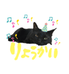 黒猫のむうた（個別スタンプ：7）