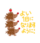 はりねずみ赤鼻のホッジ－（個別スタンプ：2）