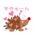 はりねずみ赤鼻のホッジ－（個別スタンプ：32）