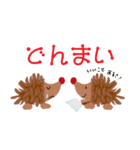 はりねずみ赤鼻のホッジ－（個別スタンプ：39）