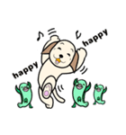 ぴこぴこパピーの お祝い 英語版（個別スタンプ：5）