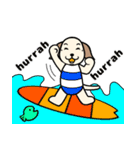 ぴこぴこパピーの お祝い 英語版（個別スタンプ：8）
