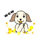 ぴこぴこパピーの お祝い 英語版（個別スタンプ：32）