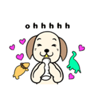 ぴこぴこパピーの お祝い 英語版（個別スタンプ：35）