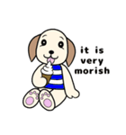 ぴこぴこパピーの お祝い 英語版（個別スタンプ：36）