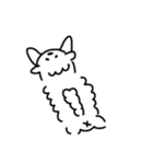 白い犬の方。(マルチーズ)（個別スタンプ：22）