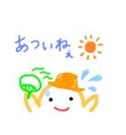 落書きスタンプ@3（個別スタンプ：7）