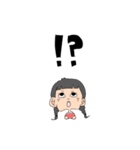 おんまゆがーる。（個別スタンプ：12）