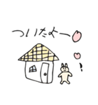 ホカホカうさ子 日常編（個別スタンプ：35）