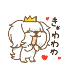 crown-k わんこスタンプ（個別スタンプ：9）