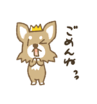 crown-k わんこスタンプ（個別スタンプ：12）