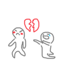 人の線（個別スタンプ：4）