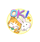 猫のムニとモフ仲間（個別スタンプ：23）