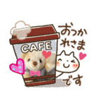ハンドメイドくまちゃんかわいい日常使える（個別スタンプ：2）