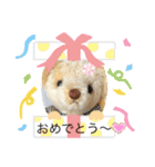 ハンドメイドくまちゃんかわいい日常使える（個別スタンプ：11）