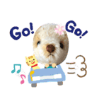 ハンドメイドくまちゃんかわいい日常使える（個別スタンプ：16）