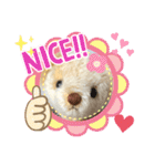 ハンドメイドくまちゃんかわいい日常使える（個別スタンプ：30）