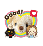 ハンドメイドくまちゃんかわいい日常使える（個別スタンプ：32）