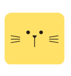 ふらっとあにまる ぶろっくver（個別スタンプ：1）