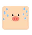 ふらっとあにまる ぶろっくver（個別スタンプ：10）