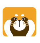 ふらっとあにまる ぶろっくver（個別スタンプ：11）
