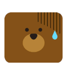 ふらっとあにまる ぶろっくver（個別スタンプ：14）