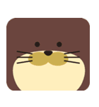 ふらっとあにまる ぶろっくver（個別スタンプ：23）