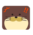 ふらっとあにまる ぶろっくver（個別スタンプ：24）