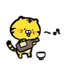 トラちゃんと酒とタケノコ（個別スタンプ：4）