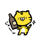 トラちゃんと酒とタケノコ（個別スタンプ：14）