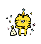 トラちゃんと酒とタケノコ（個別スタンプ：15）