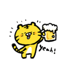 トラちゃんと酒とタケノコ（個別スタンプ：16）